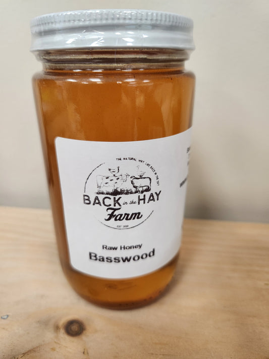 Raw Honey Basswood 16oz